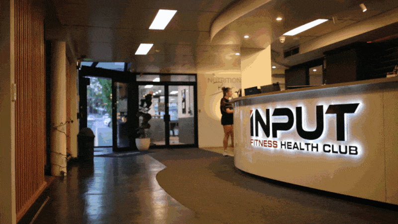 Input Fitness photo collage