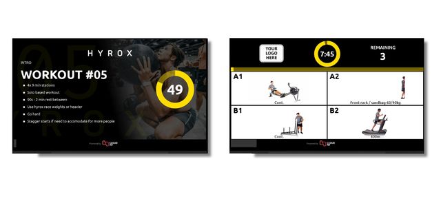 CloudFit TV HYROX Workouts