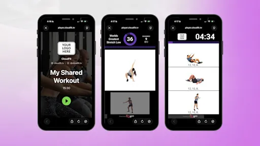 Published workouts - start workout